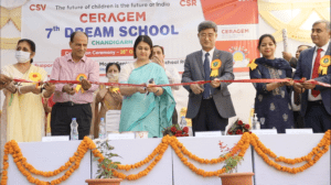 Ribbon Cutting Ceremony at Ceragem 7th Dream School