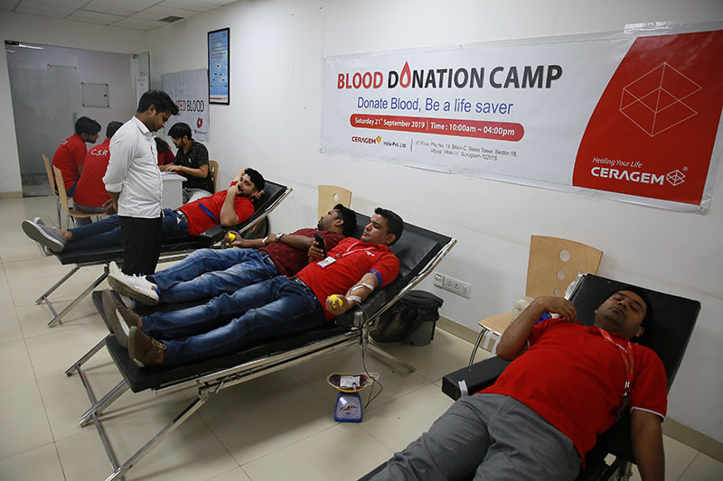 Blood Donation CSR Activity