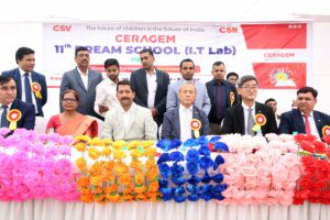 Ceragem India CEO, MDs, College Principal & Other Staff at 11th Dream School