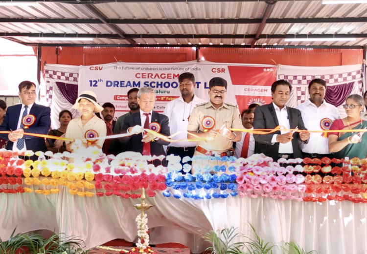 [Ceragem's 12th Dream School Inaugural Ribbon Cutting Ceremony]